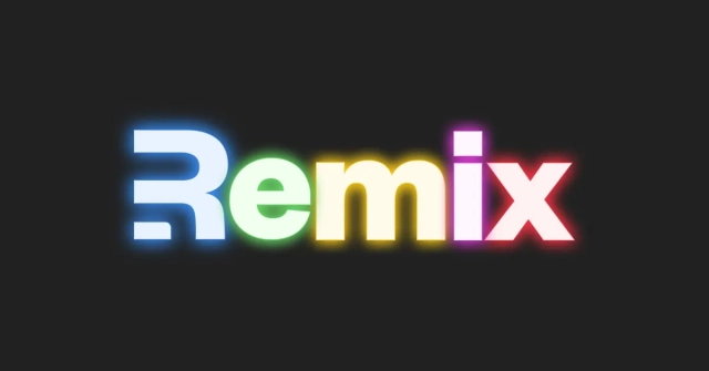 Blog post cover art for A First Look at Remix