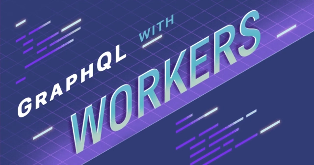 Blog post cover art for Edge GraphQL with Cloudflare Workers