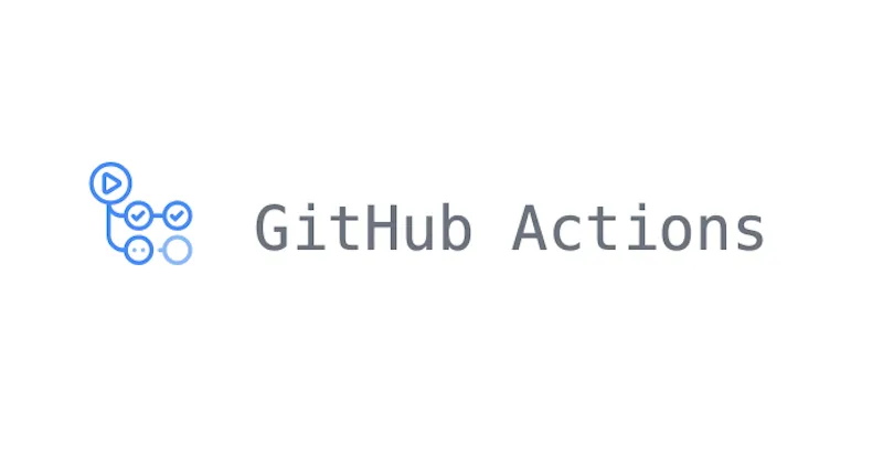 Blog post cover art for A First Look at GitHub Actions