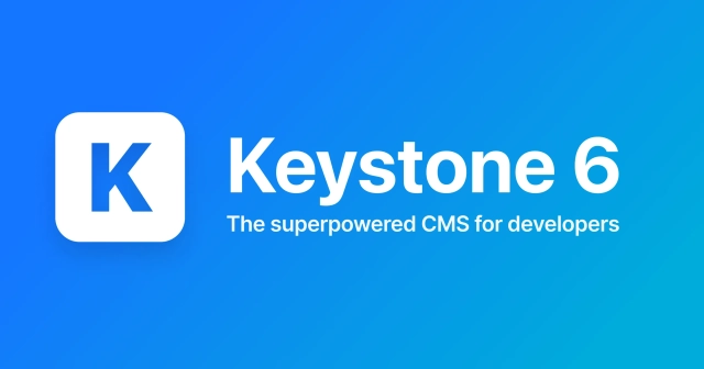 Blog post cover art for A First Look at KeystoneJS