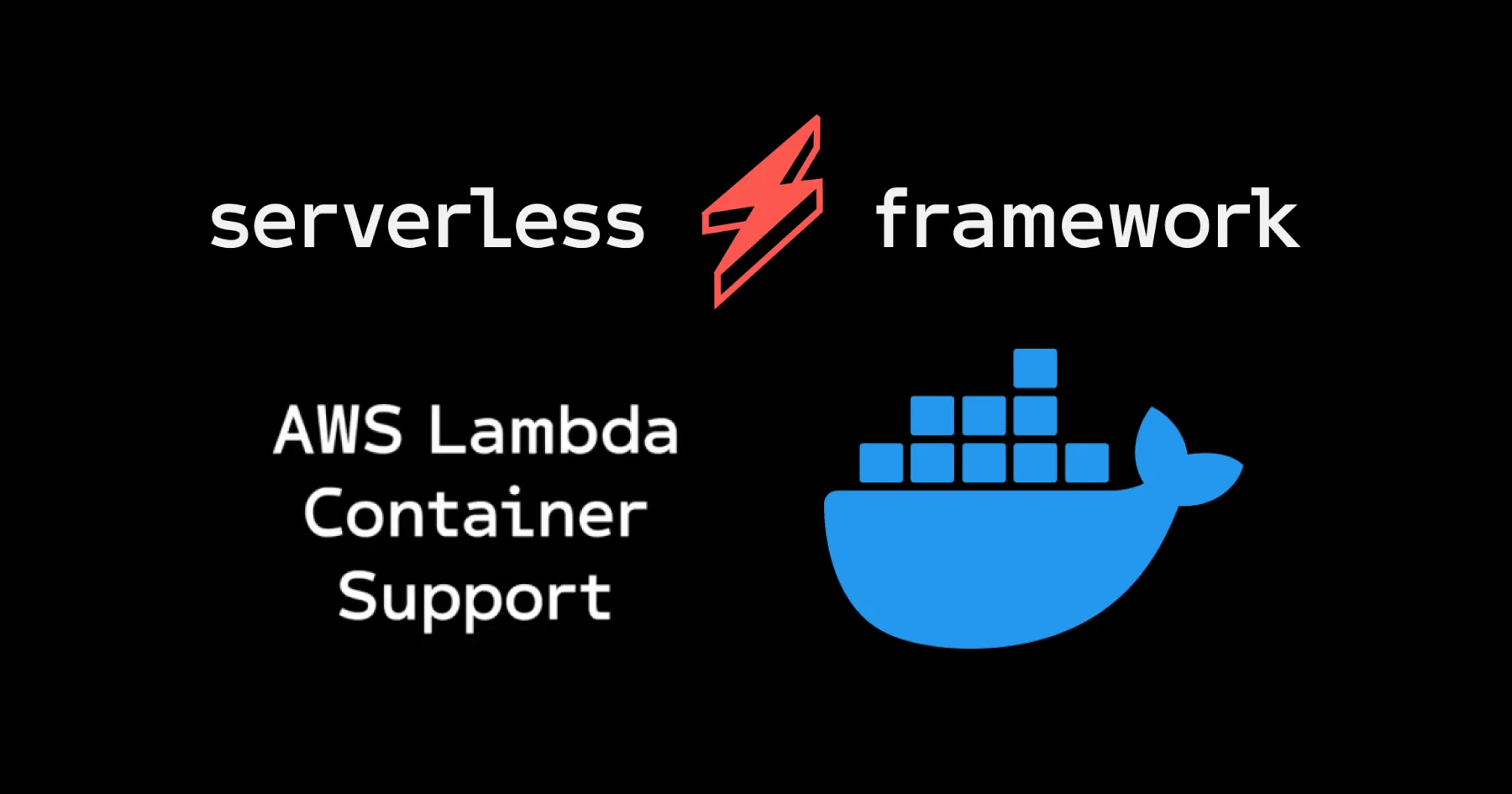 Blog post cover art for Deploy a Docker Container on AWS Lambda