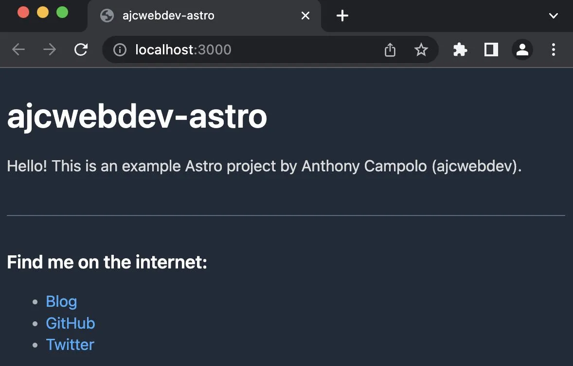 02 - ajcwebdev-astro-home-page-with-styling