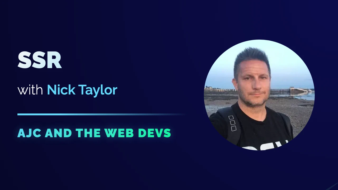 Video cover art for Server Side Rendering with Nick Taylor
