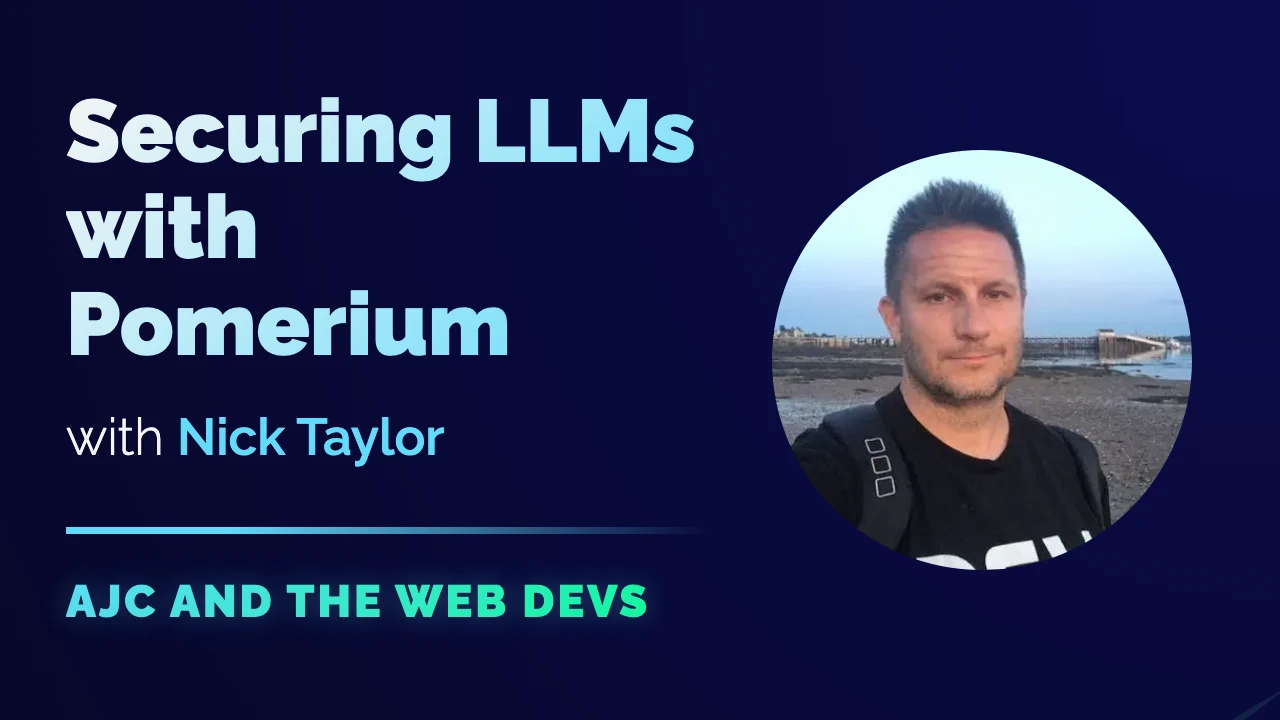 Video cover art for Using Pomerium to Secure LLMs with Nick Taylor